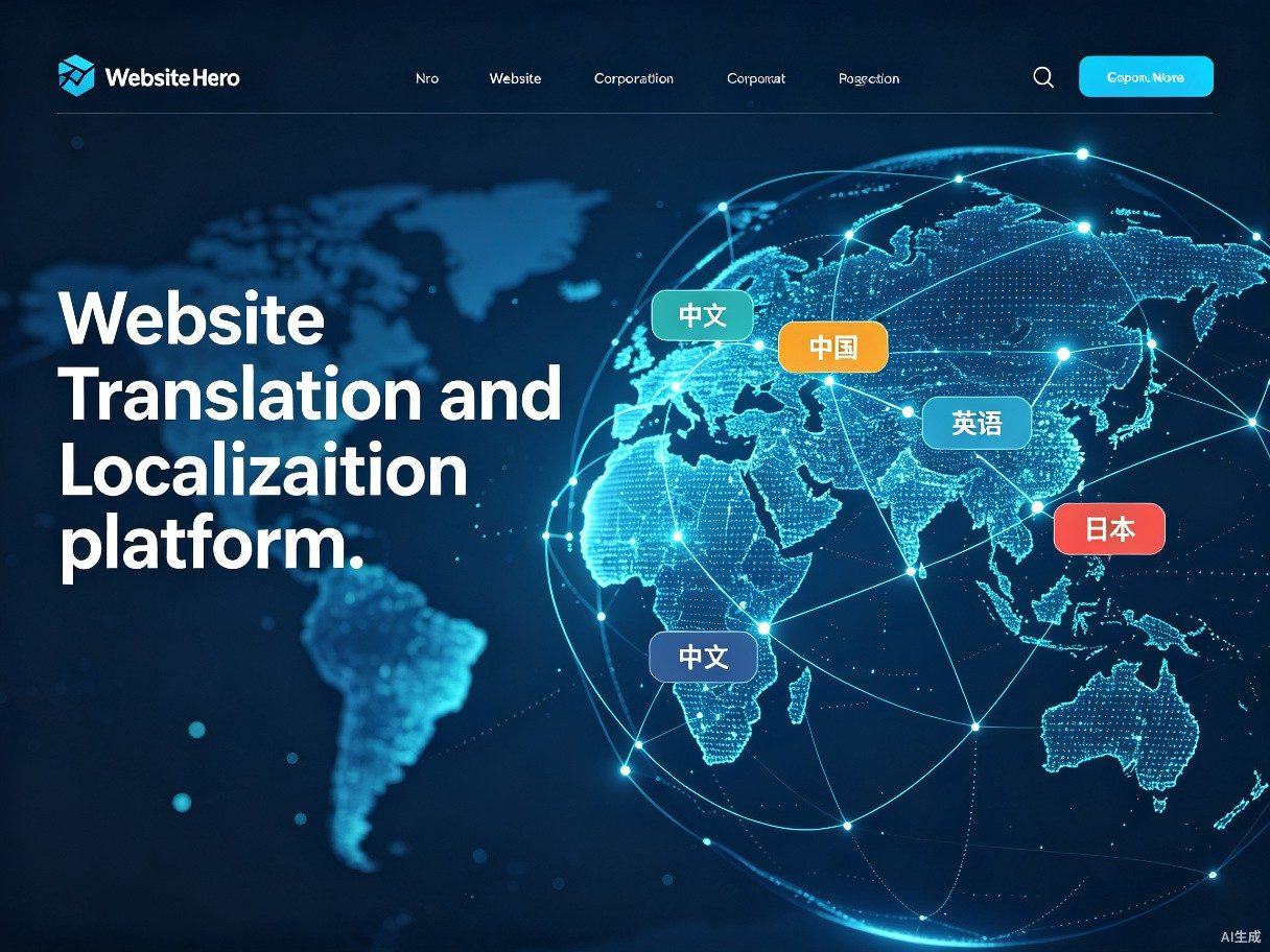 Website translation platform 